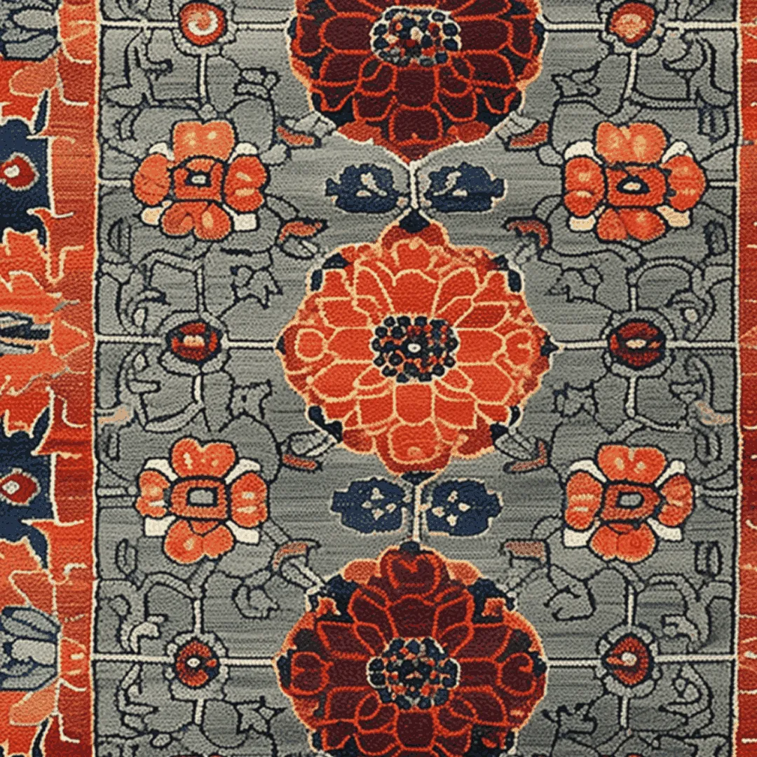 Garden of Tradition Hand Tufted Rug