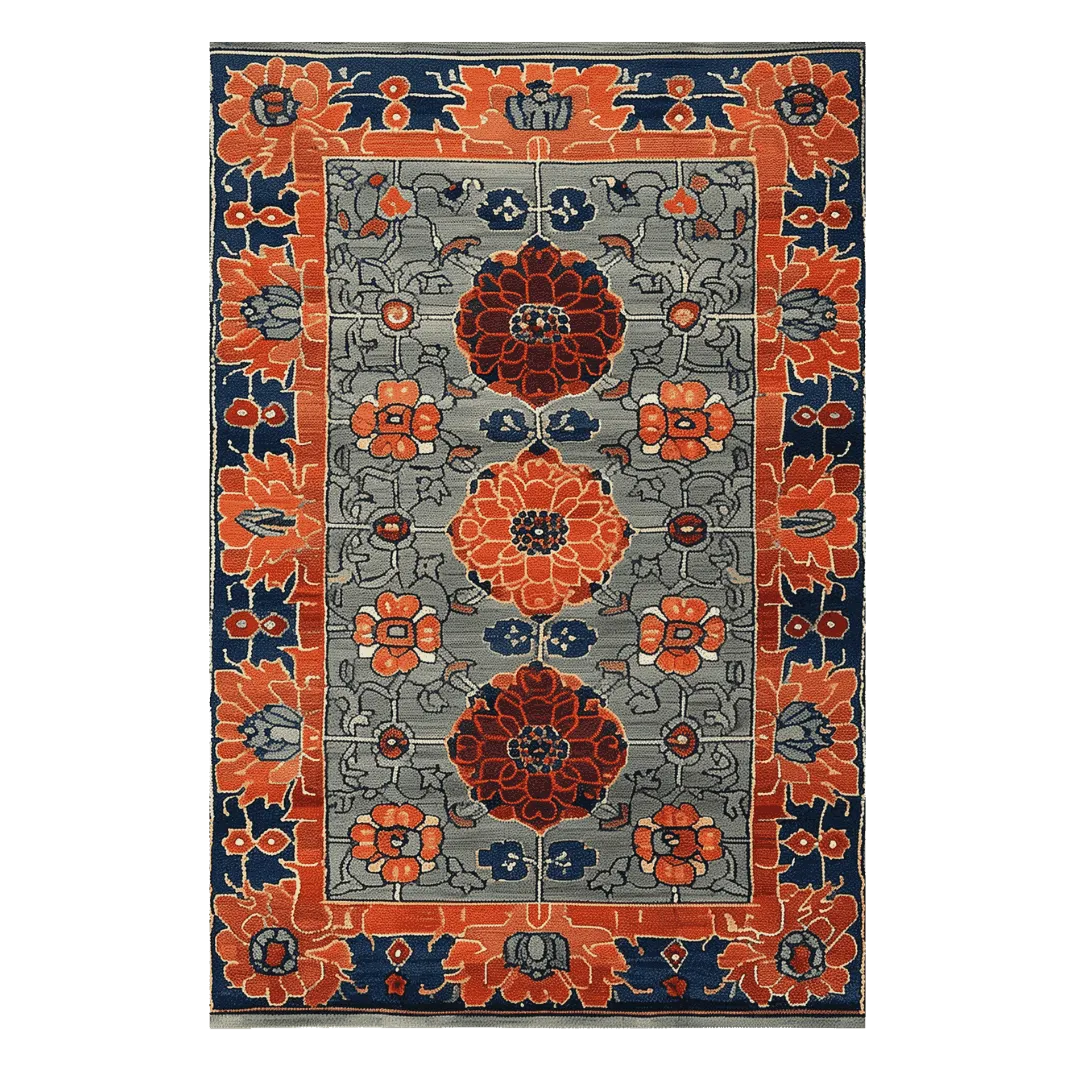 Garden of Tradition Hand Tufted Rug