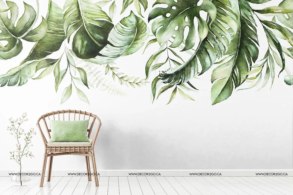 Green is in the air Wallpaper Mural