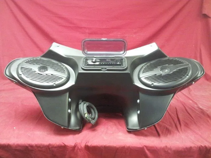 Harley Davidson Headlight Stereo Fairing Fatboy Softail Classic Heritage Deluxe 6 X 9