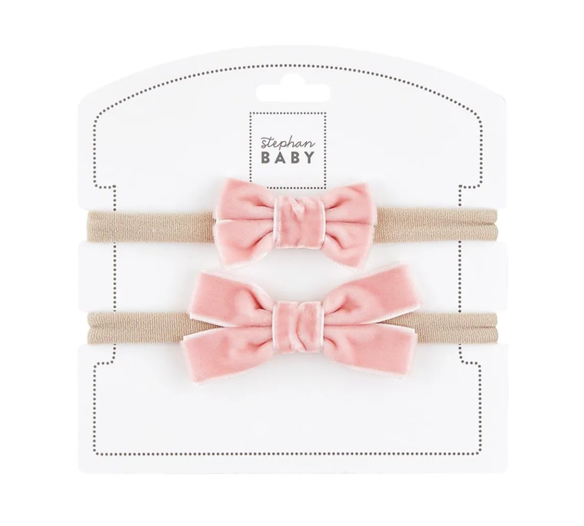 Headband Set - Fancy Bow - Set Of 2