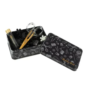 Hemline Gold | Small Sewing Accessories Tin