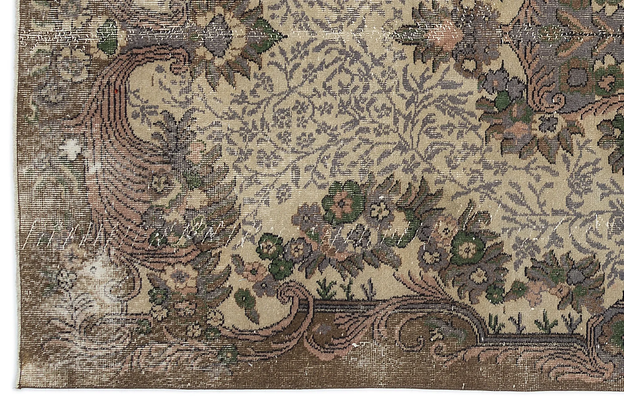 Heritage Over Dyed Vintage Rug 5'5'' x 9'10'' ft 165 x 300 cm