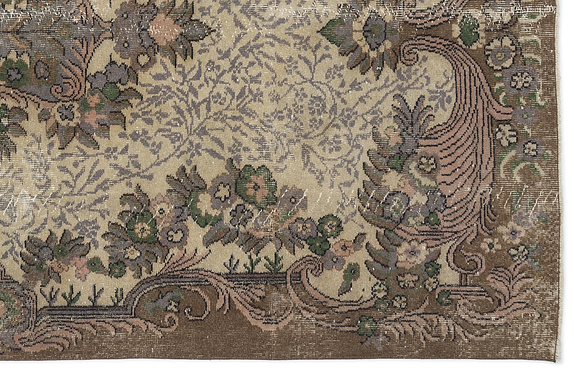 Heritage Over Dyed Vintage Rug 5'5'' x 9'10'' ft 165 x 300 cm