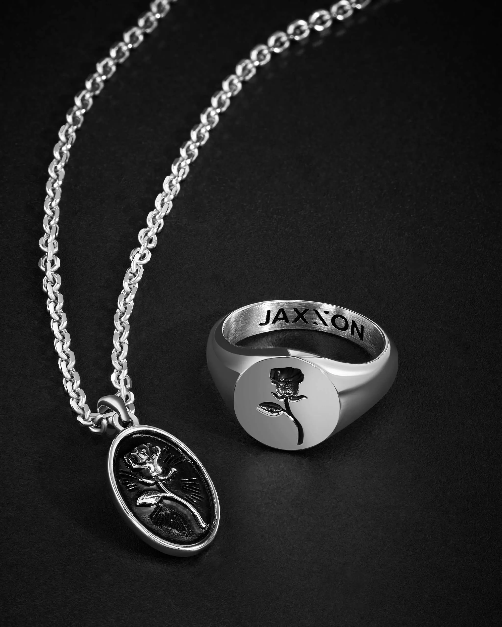 Heritage Rose Signet Ring
