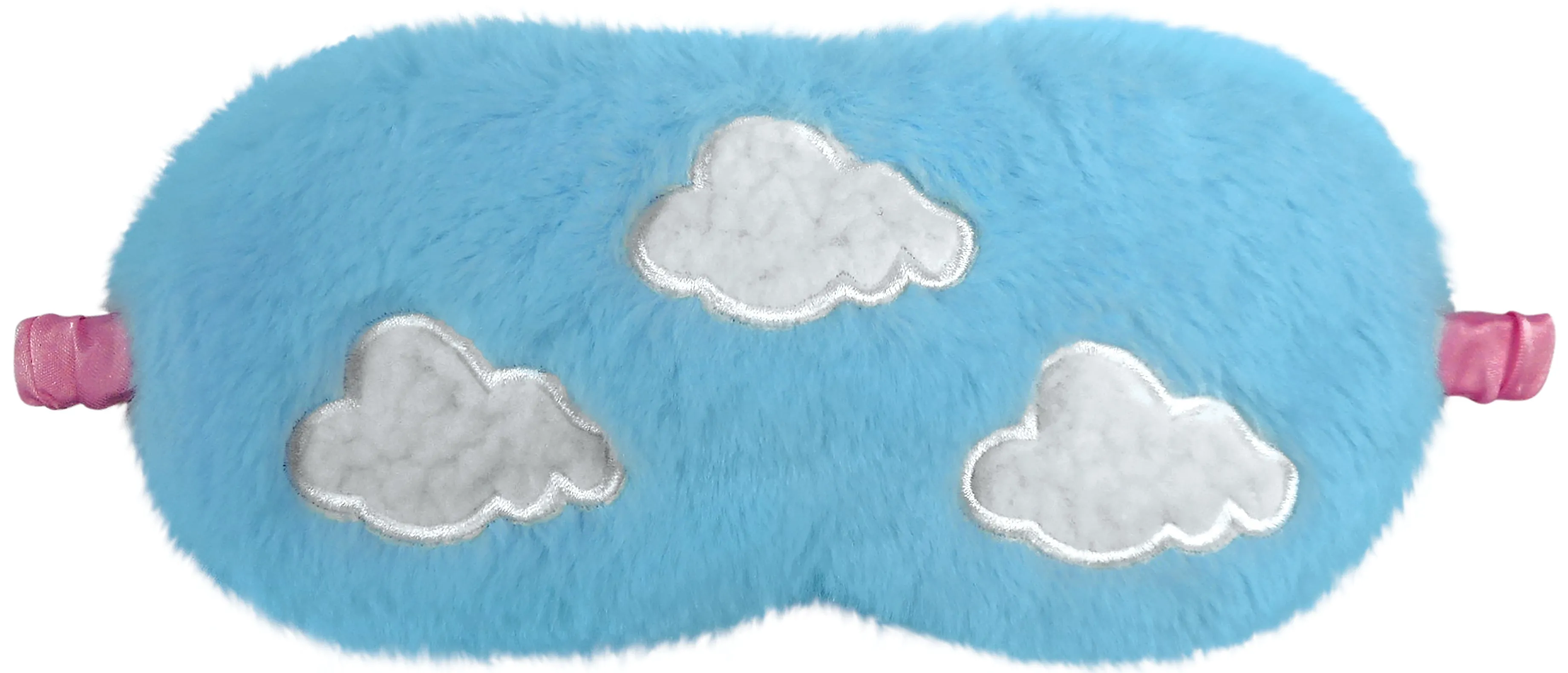 Iscream Cheerful Clouds Furry Eye Mask