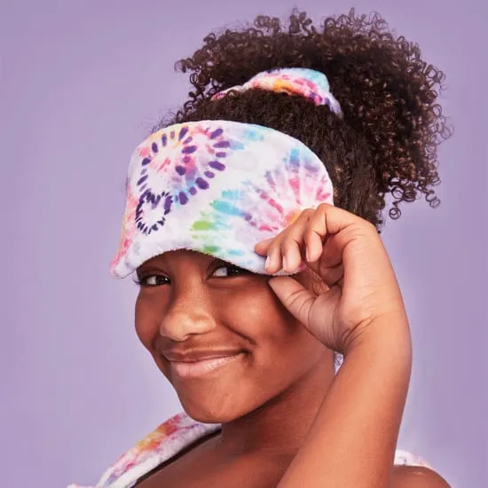 Iscream Heart Tie Dye Eye Mask