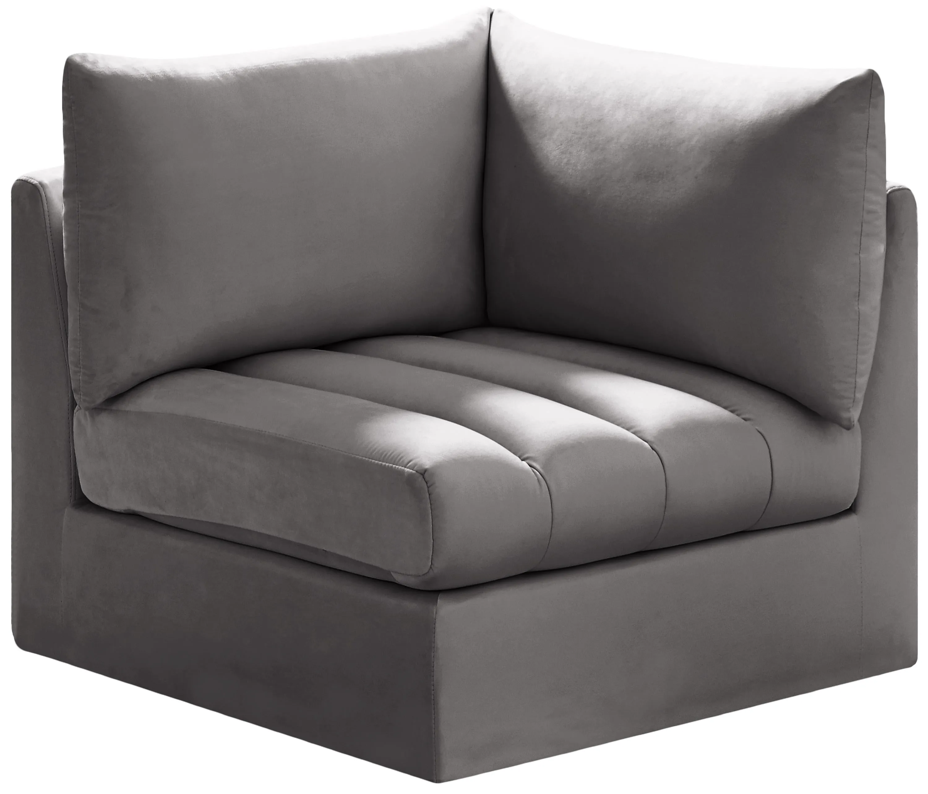 Jacob Grey Velvet Corner