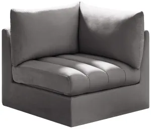 Jacob Grey Velvet Corner