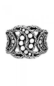 John Hardy Silver Dot Ring