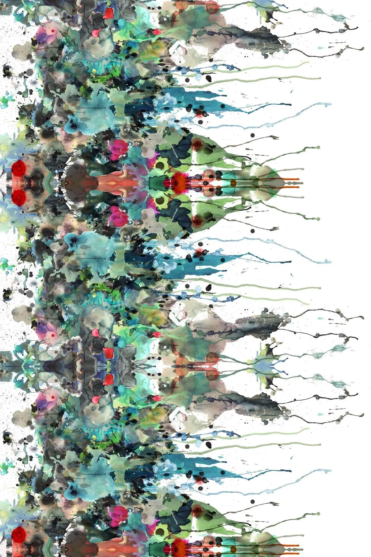 kaleido splatt railroad fabric