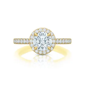 Kate Round Diamond Halo