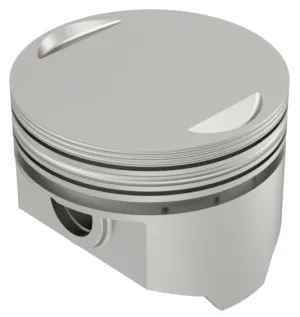 KB Performance KB258.STD Cast Piston Kit (80ci., Flat Top) - Standard Bore 3.498in., 8.7:1 Compression
