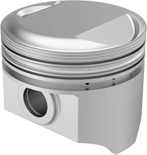 KB Performance KB266.040 Cast Piston Kit (80ci., Domed) - .040in. Oversize to 3.538in., 10.5:1 Compression