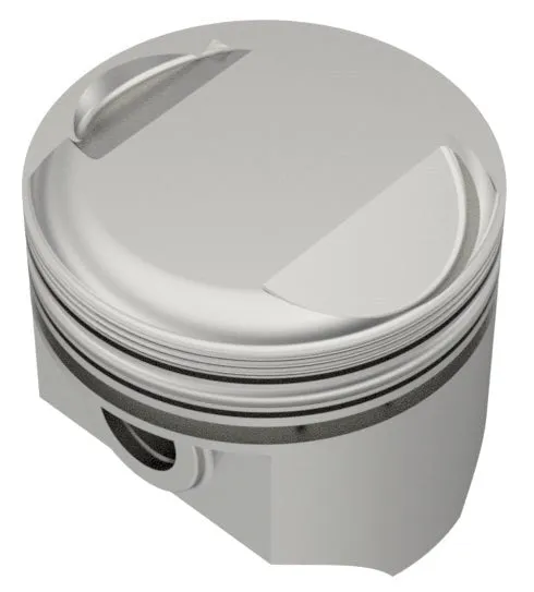 KB Performance KB266.STD Cast Piston Kit (80ci., Domed) - Standard Bore 3.498in., 10.5:1 Compression