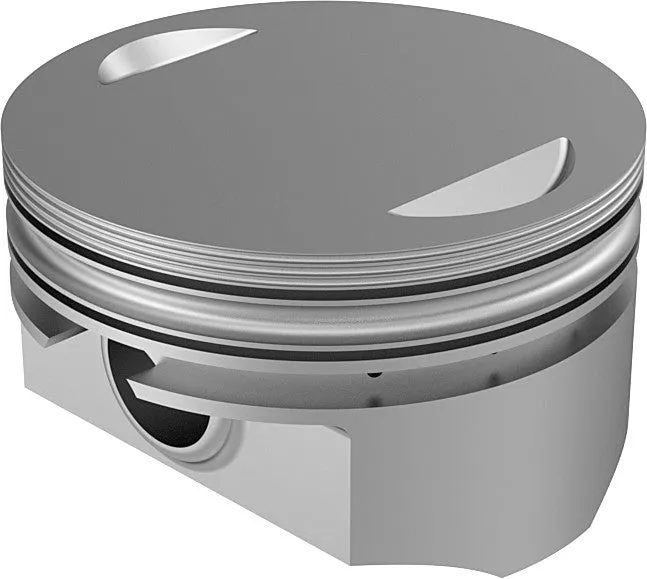 KB Performance KB348.020 Cast Piston Kit (95ci., Flat Top) - .020in. Oversize to 3.895in., 9.3:1 Compression