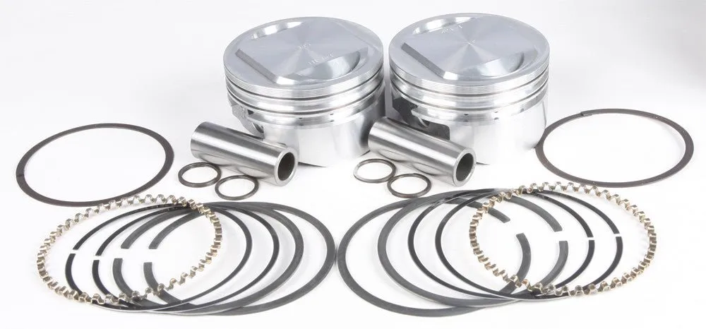 KB Performance KB411.005 Cast Piston Kit (95ci., Domed) - .005in. Oversize to 3.880in., 10.5:1 Compression