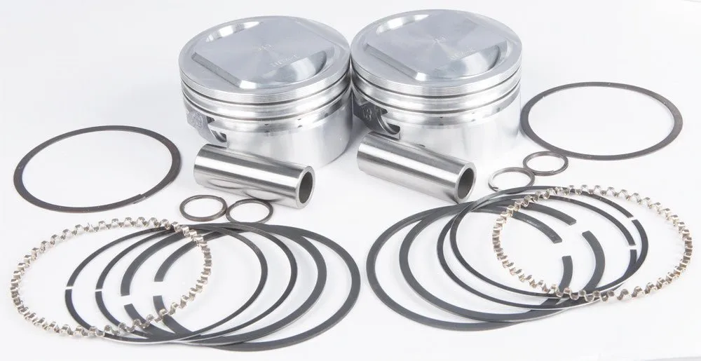 KB Performance KB411.010 Cast Piston Kit (95ci., Domed) - .010in. Oversize to 3.885in., 10.5:1 Compression