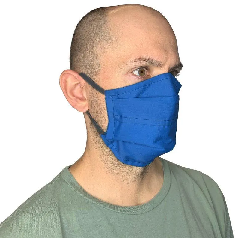 Large - 3XL Face Mask with Nose Wire & Soft Adjustable Elastic