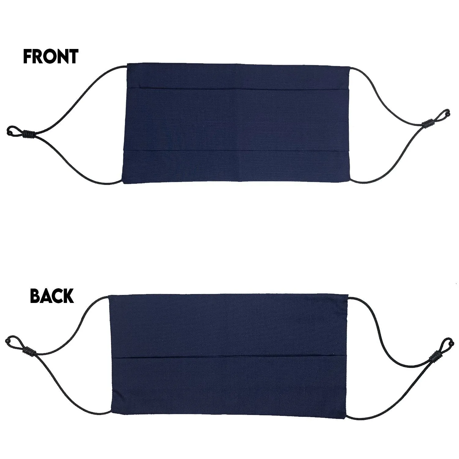 Large - 3XL Face Mask with Nose Wire & Soft Adjustable Elastic