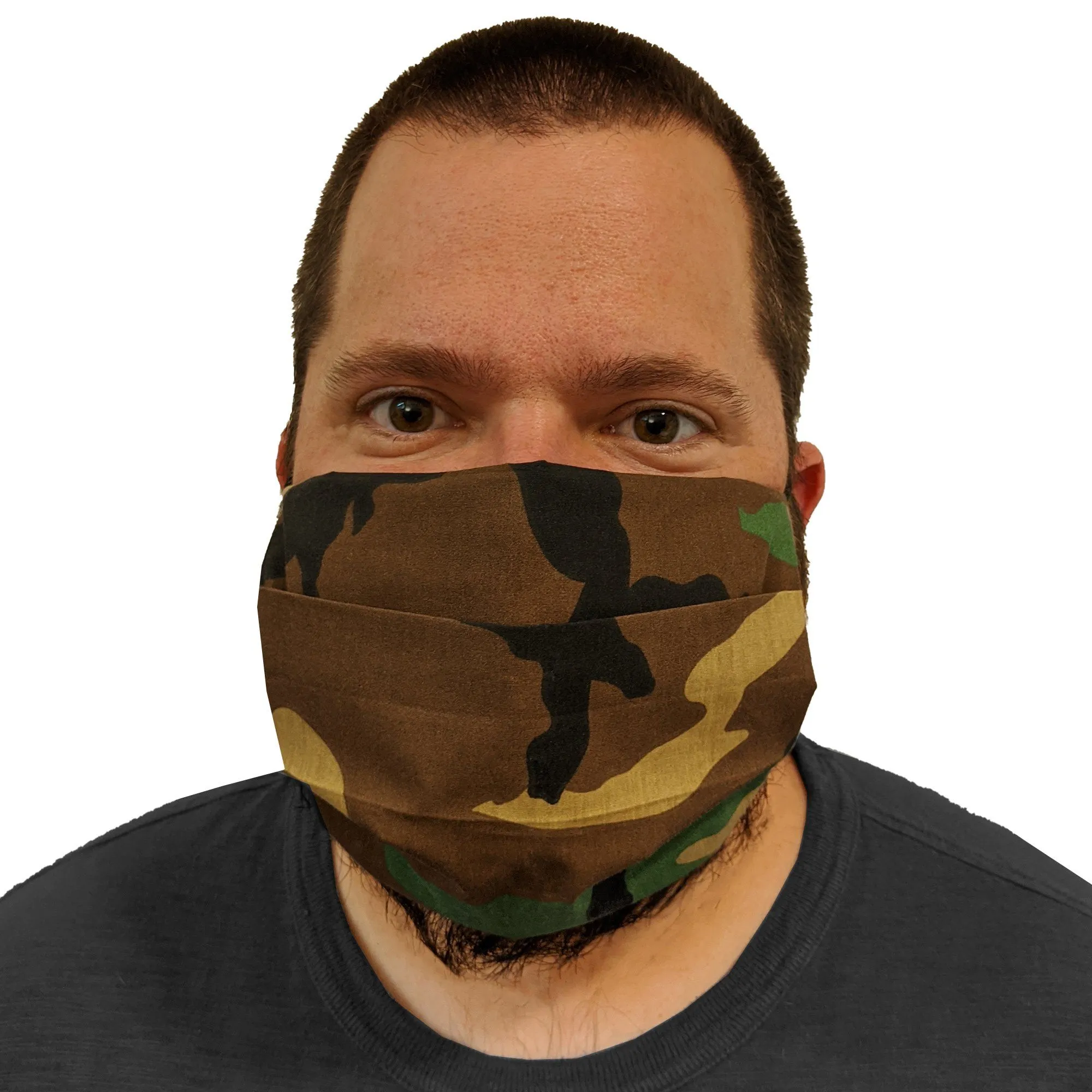 Large - 3XL Face Mask with Nose Wire & Soft Adjustable Elastic