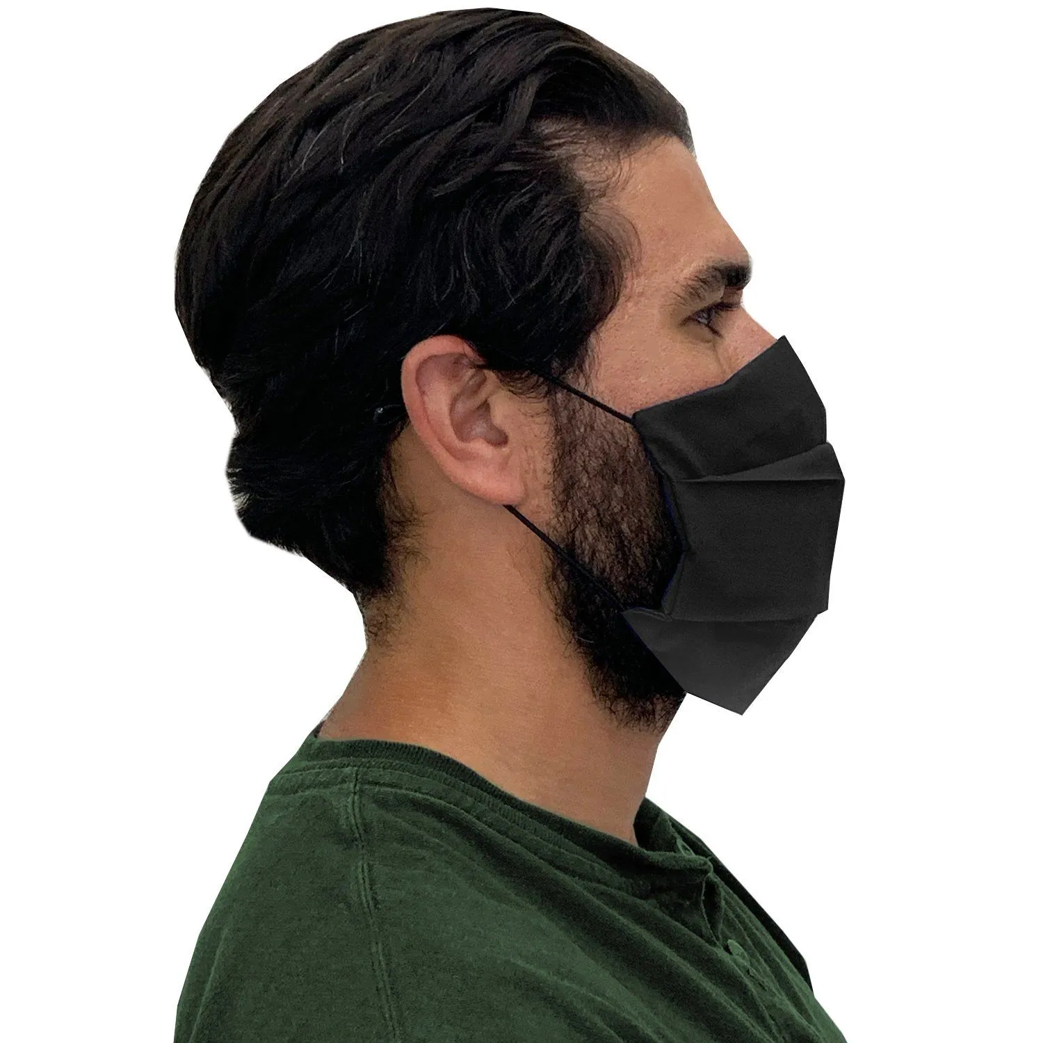 Large - 3XL Face Mask with Nose Wire & Soft Adjustable Elastic