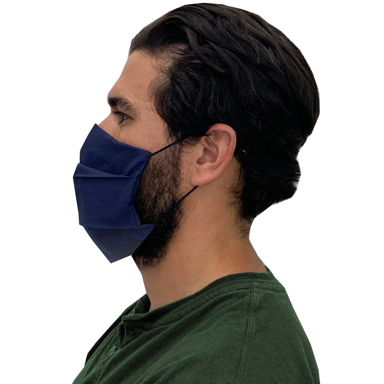 Large - 3XL Face Mask with Nose Wire & Soft Adjustable Elastic