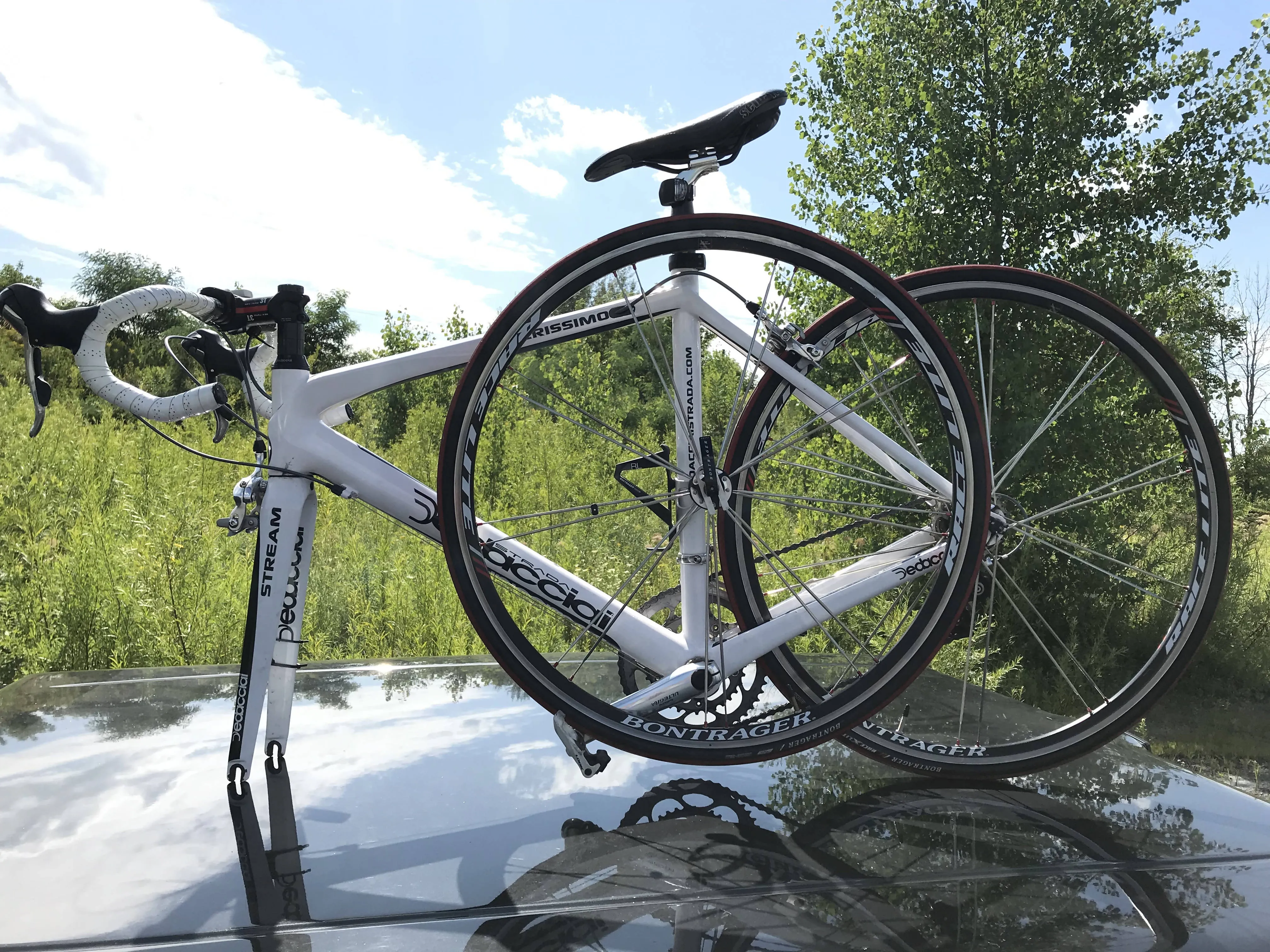 Le c1 de clipwheel.com , attache roue de transport, coté droit (dérailleur)