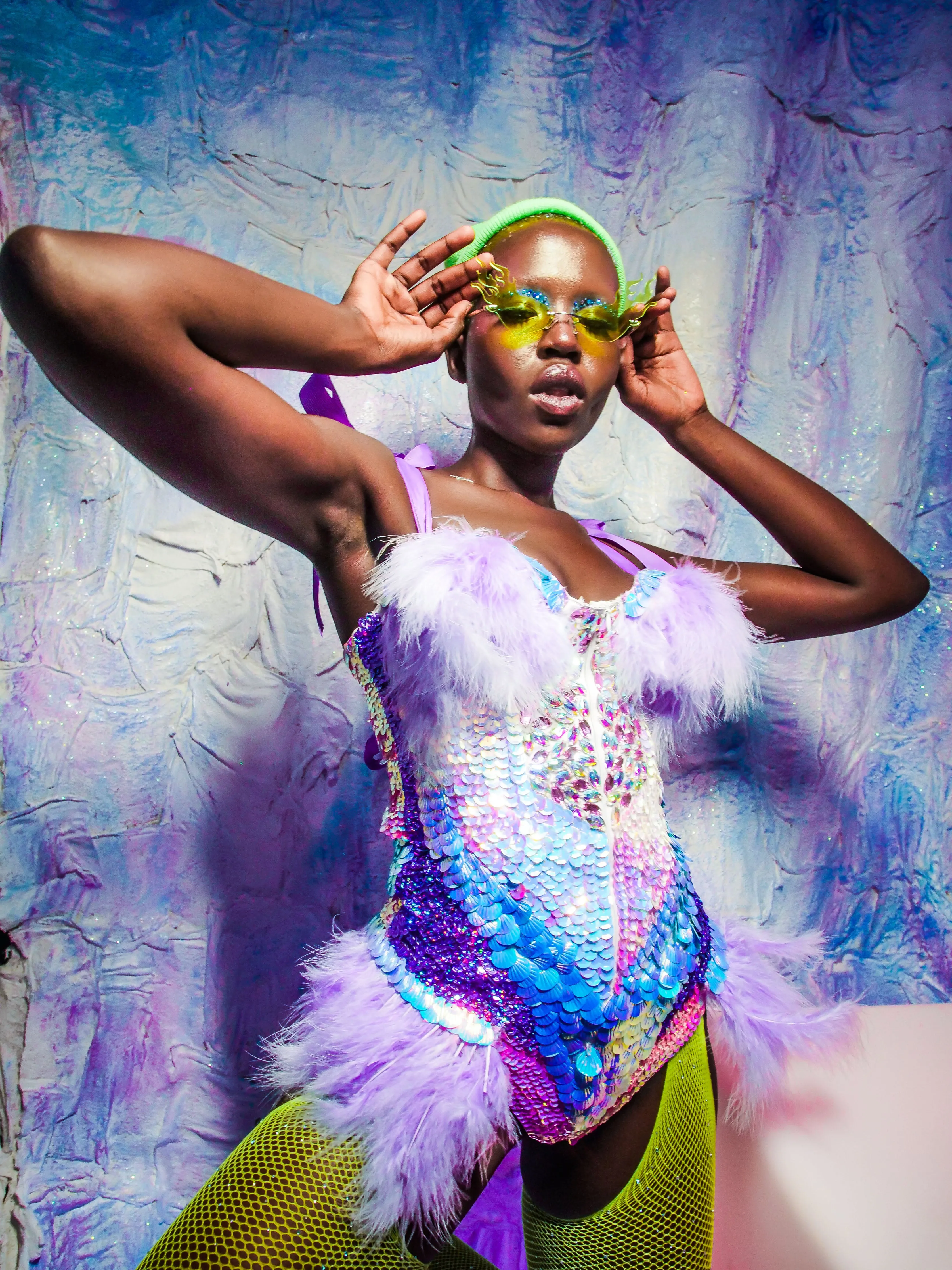 Lilac Moth Princess Bodysuit