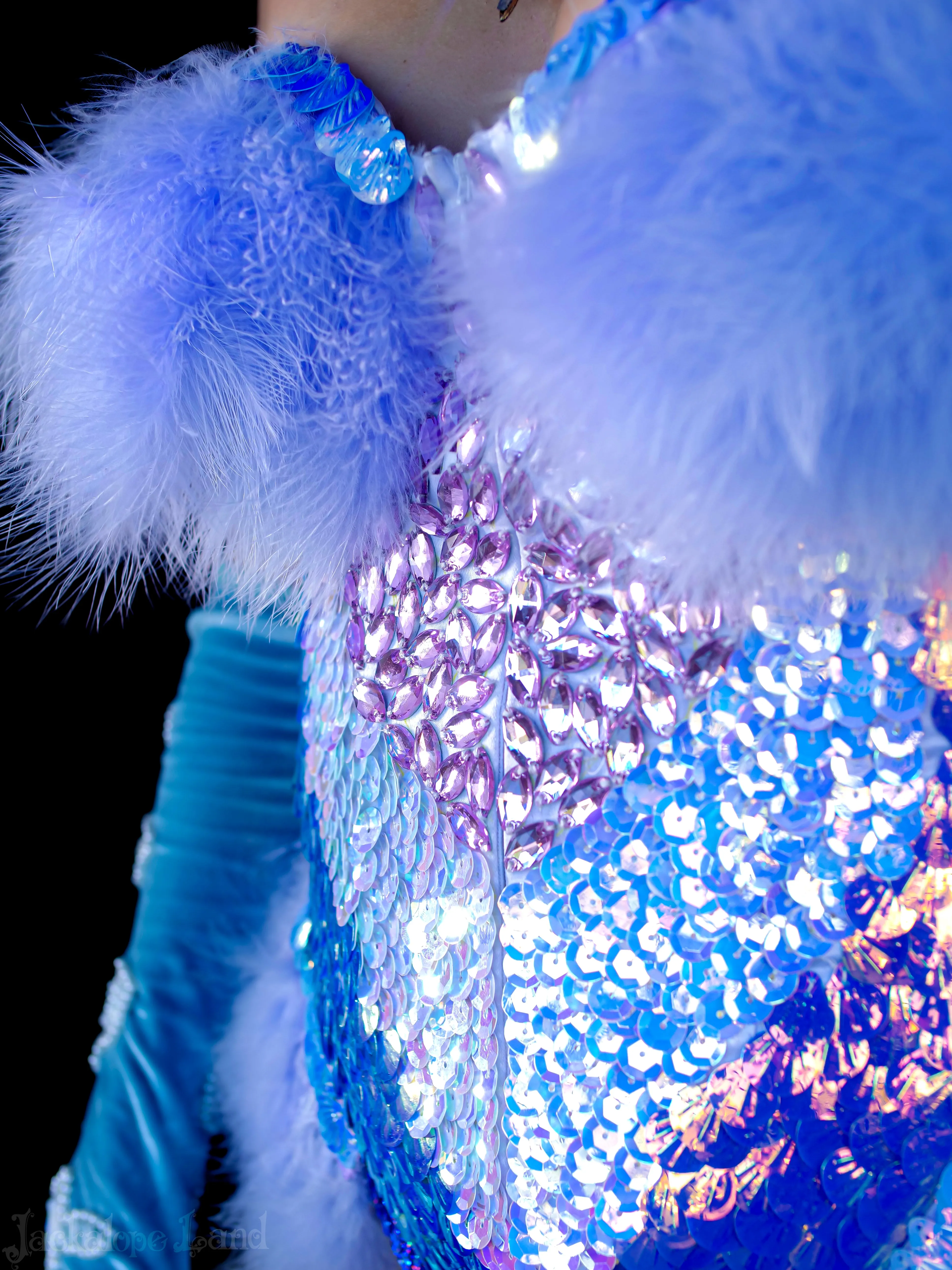 Lilac Moth Princess Bodysuit