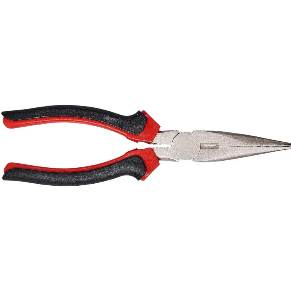 Long Nose Pliers PRO Heavy Duty 8" 200mm - Soft Grip