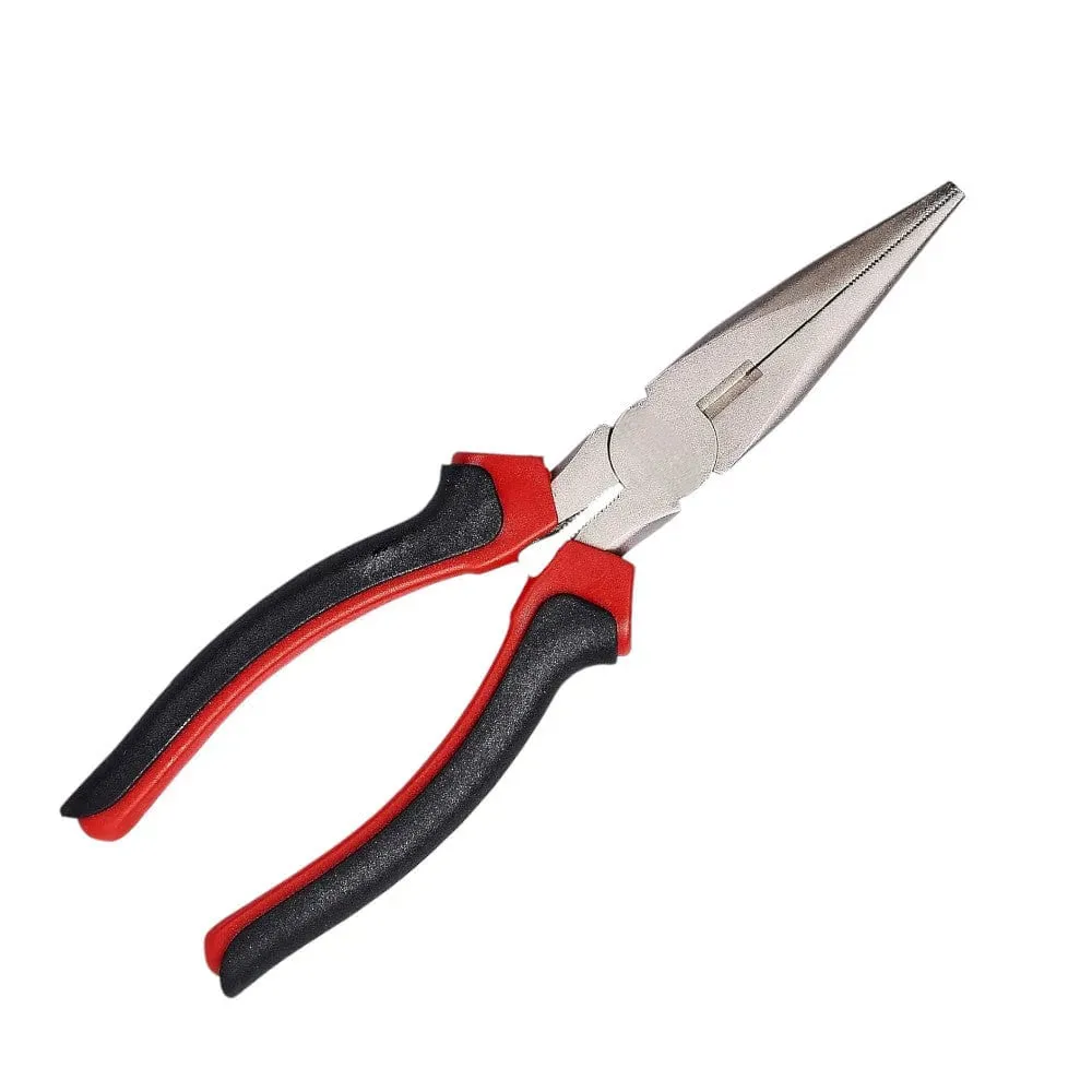 Long Nose Pliers PRO Heavy Duty 8" 200mm - Soft Grip