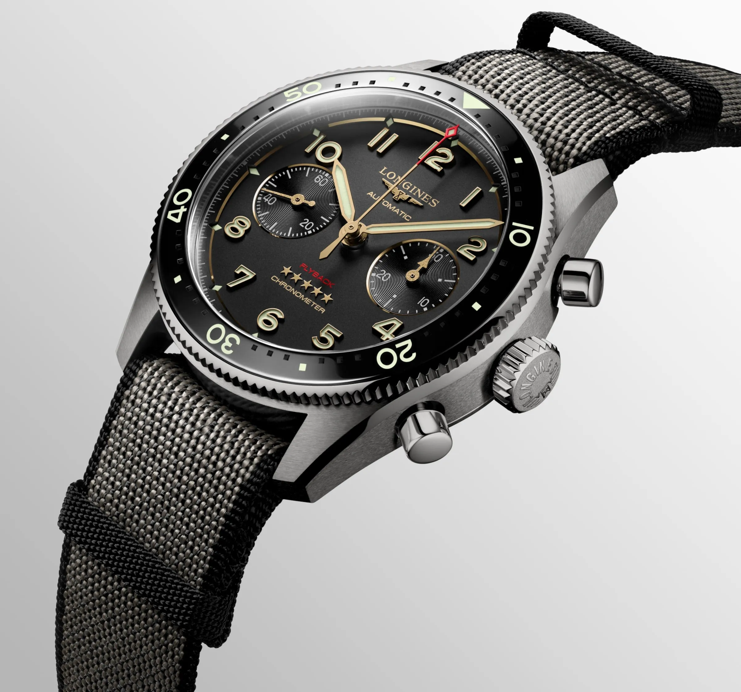Longines Spirit Flyback Chronograph Titanium L3.821.1.53.2