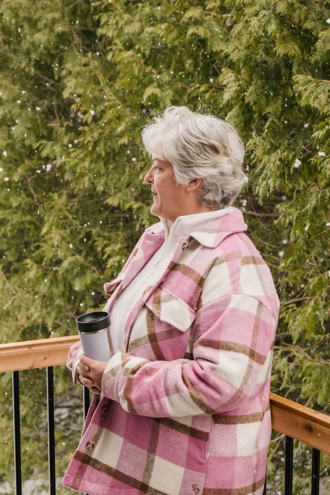 Manteau Bromont Taille Plus - Mulberry