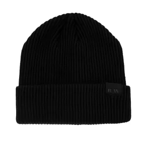 Men's Satin Lined Fischer Cap - Black