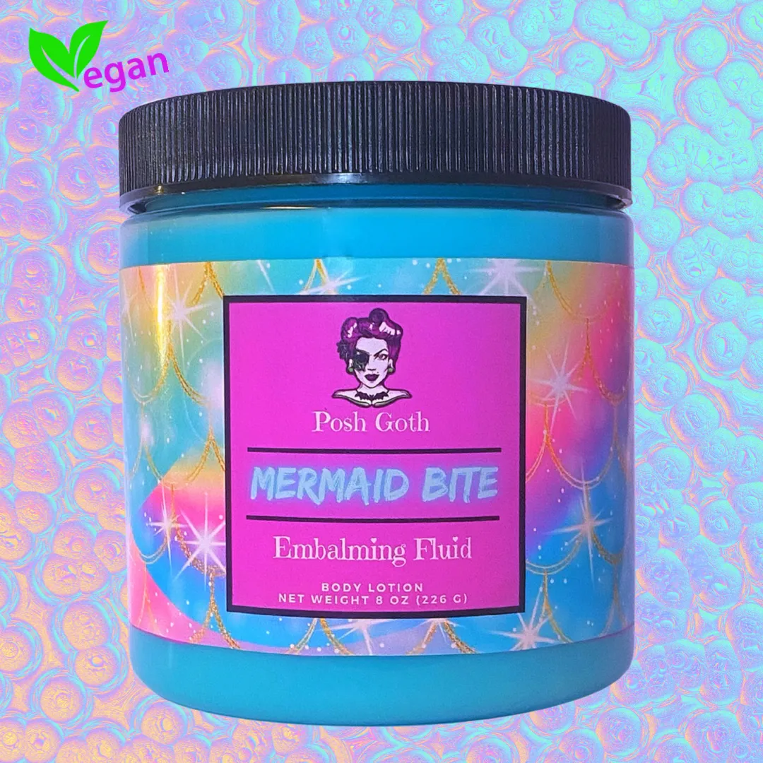 MERMAID BITE Fruity Tropical Scented Hand & Body Lotion by Posh Goth