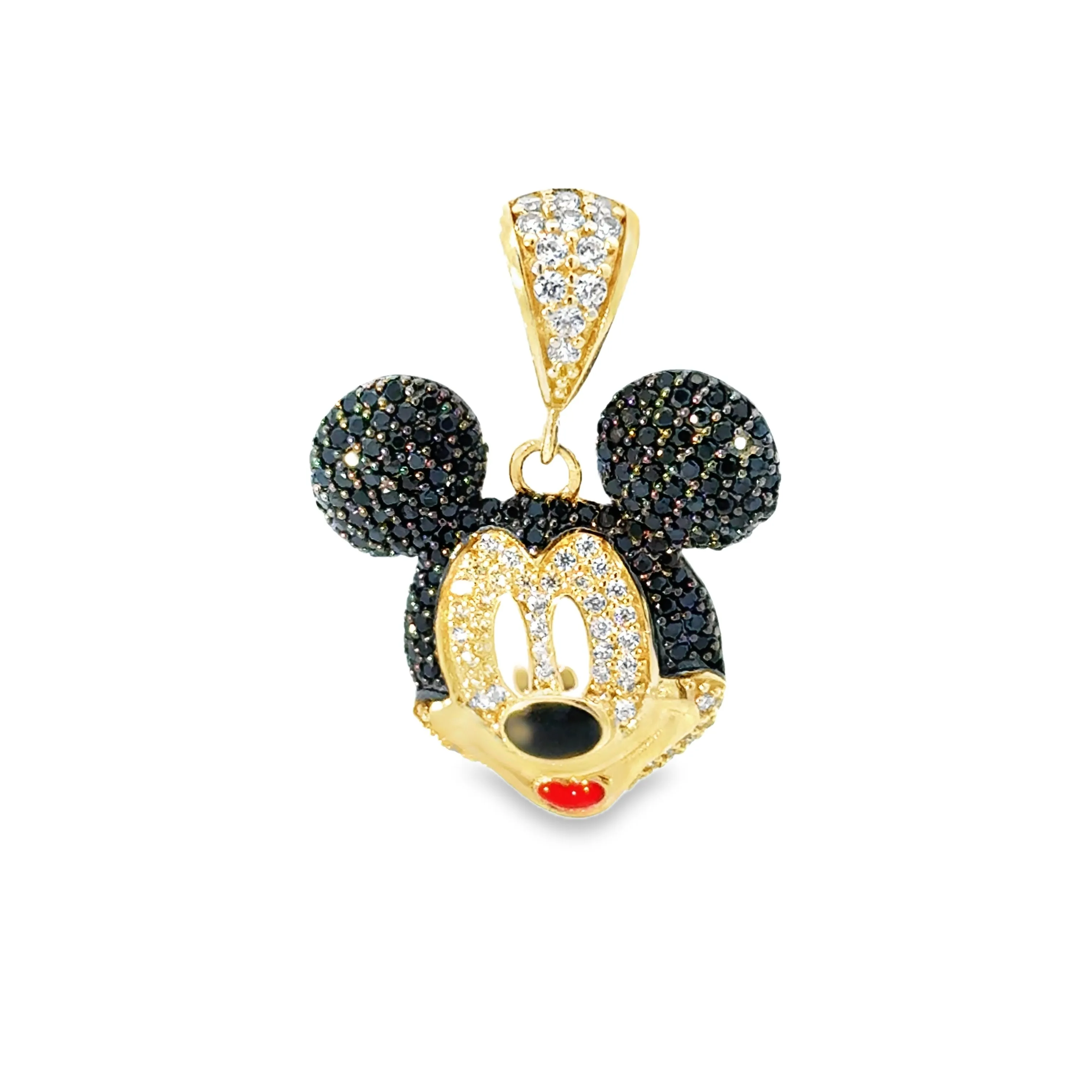 Mickey Mouse Pendant 14k