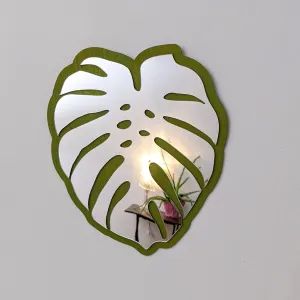 Monstera Leaf Mirror