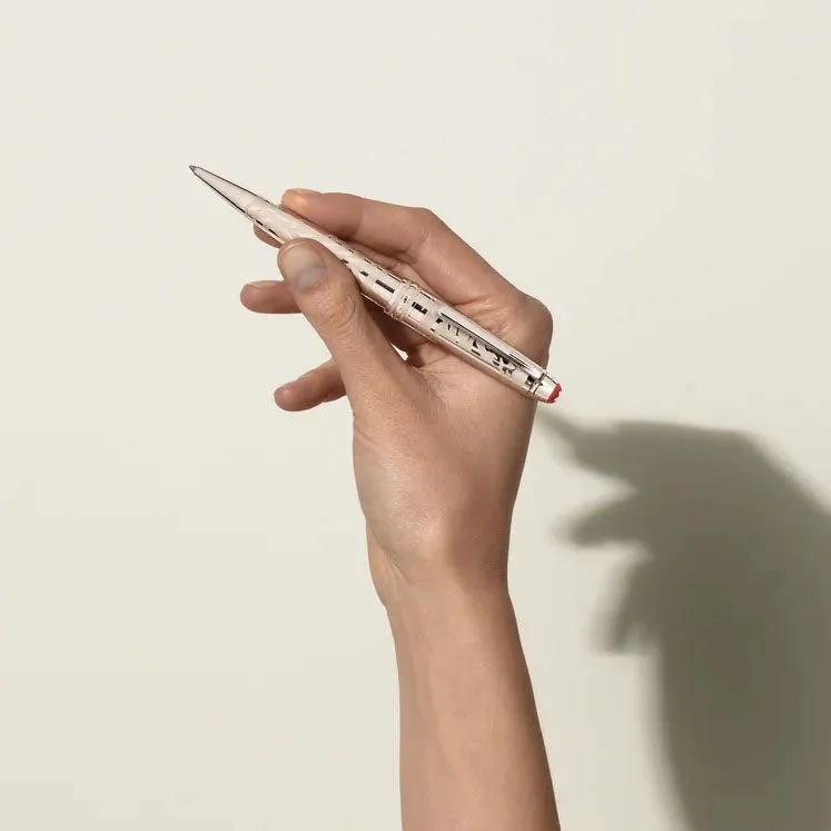Montblanc Spel Pen Meisterstück x Olympic Heritage Chamonix 1924 Solitaire Media 131373