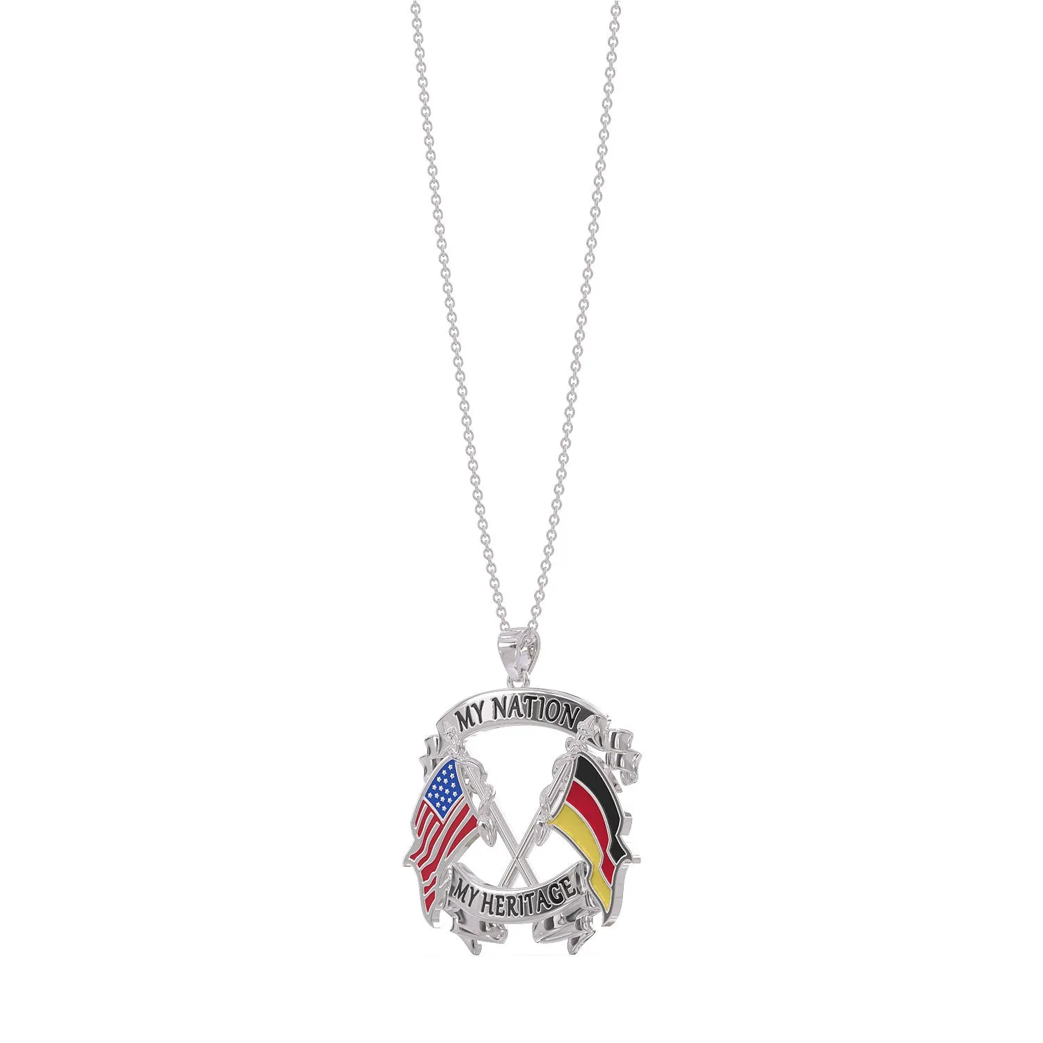 My Nation My Heritage German Necklace