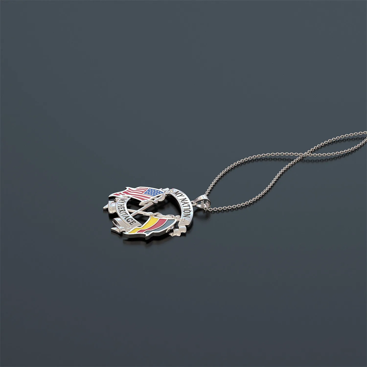 My Nation My Heritage German Necklace