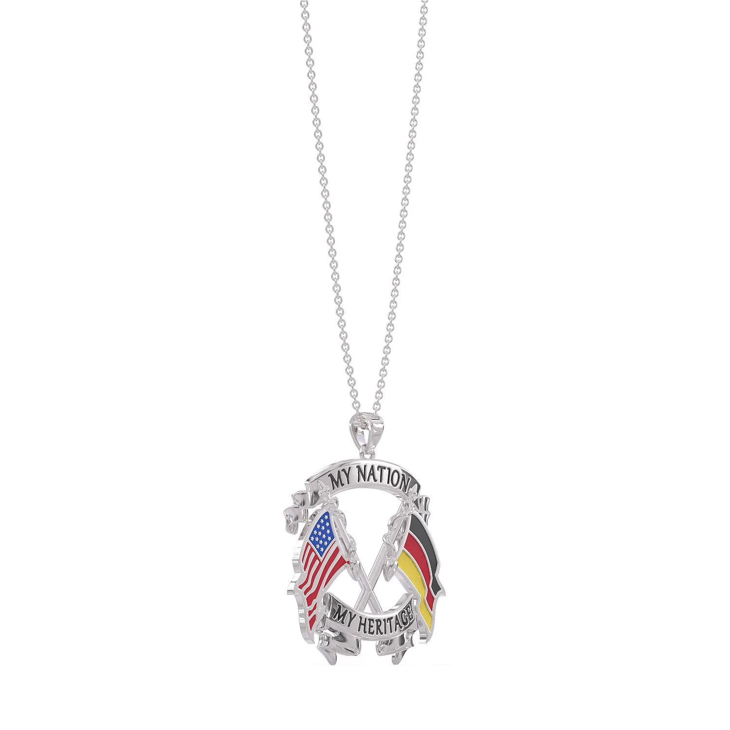 My Nation My Heritage German Necklace
