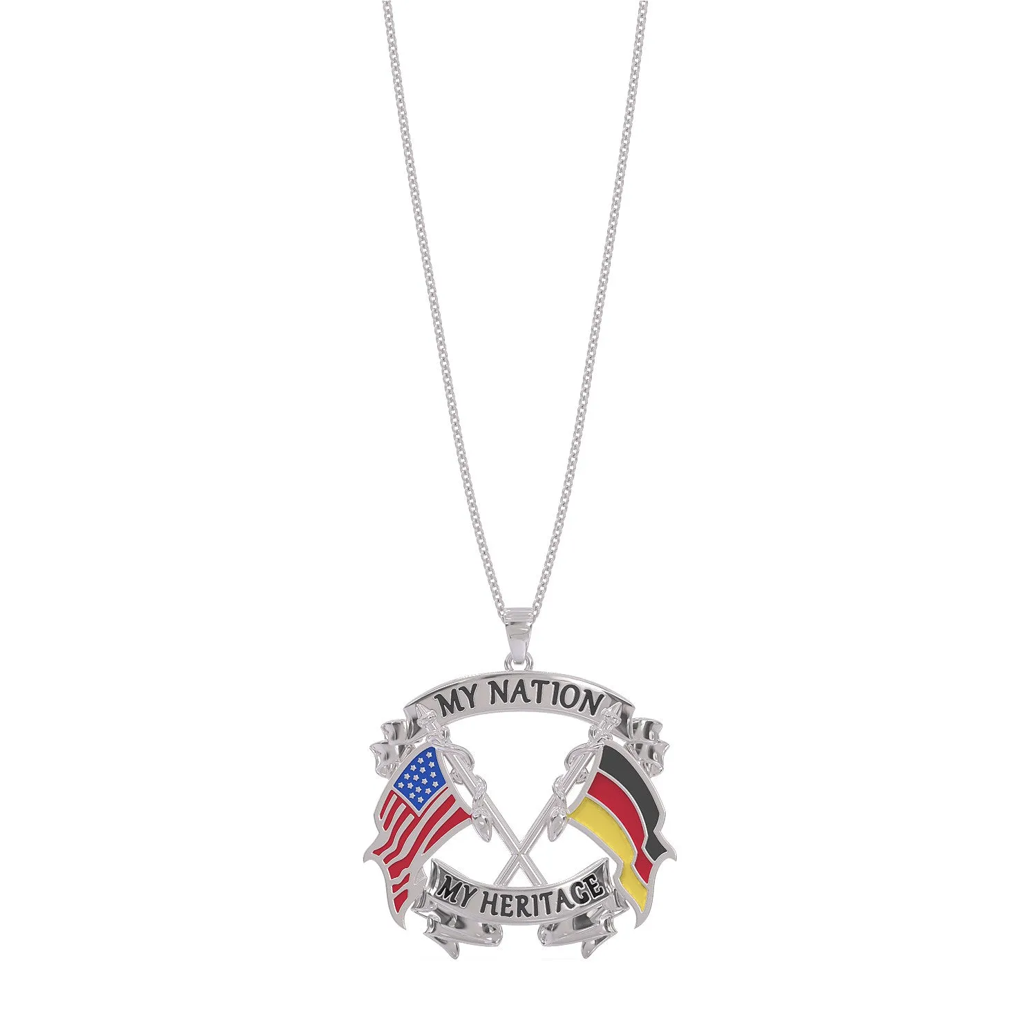 My Nation My Heritage German Necklace