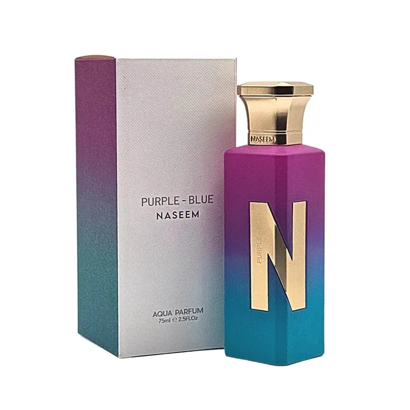 Naseem Purple Blue Perfume For Women Aqua Parfum 75ml