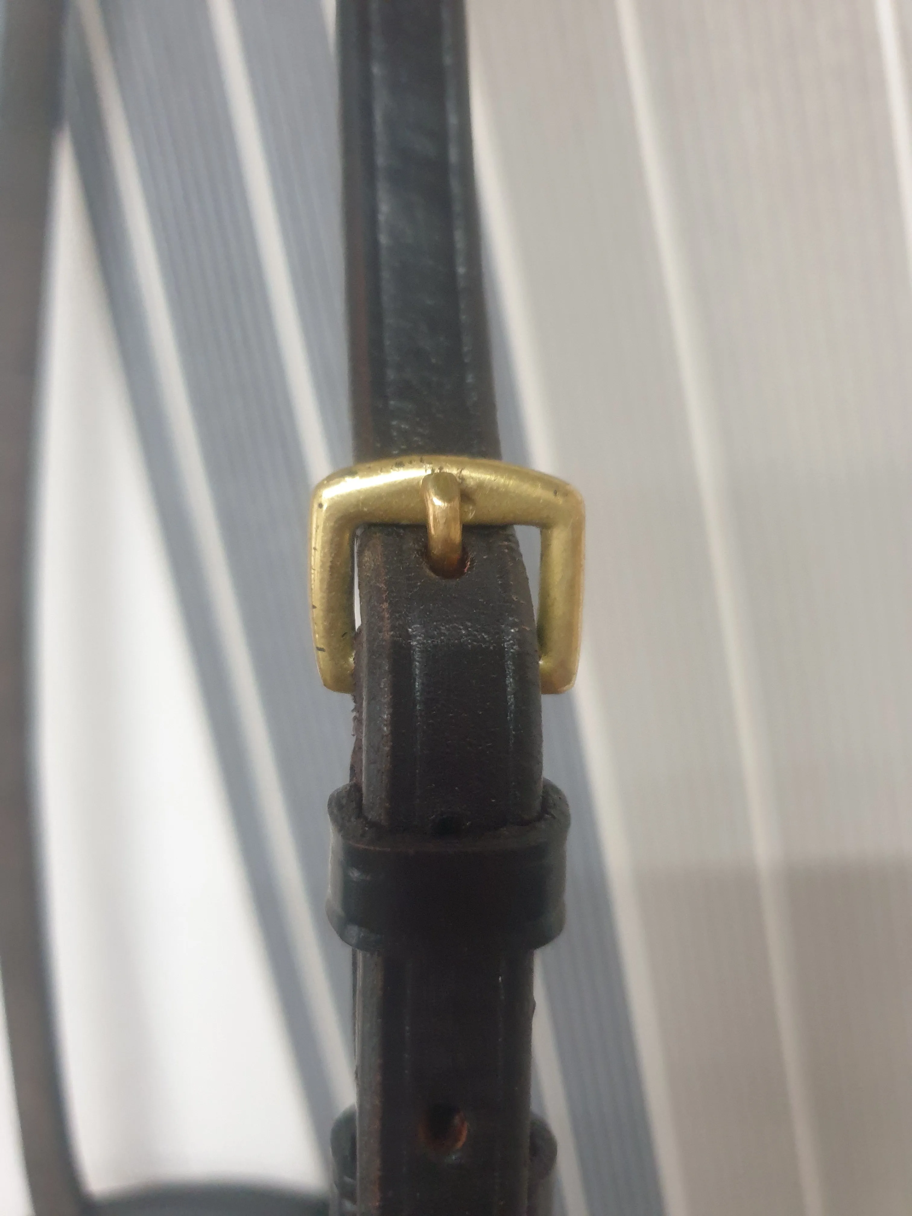 NEW WITH TAGS Brown leather cob soft noseband FREE POSTAGE 🟢