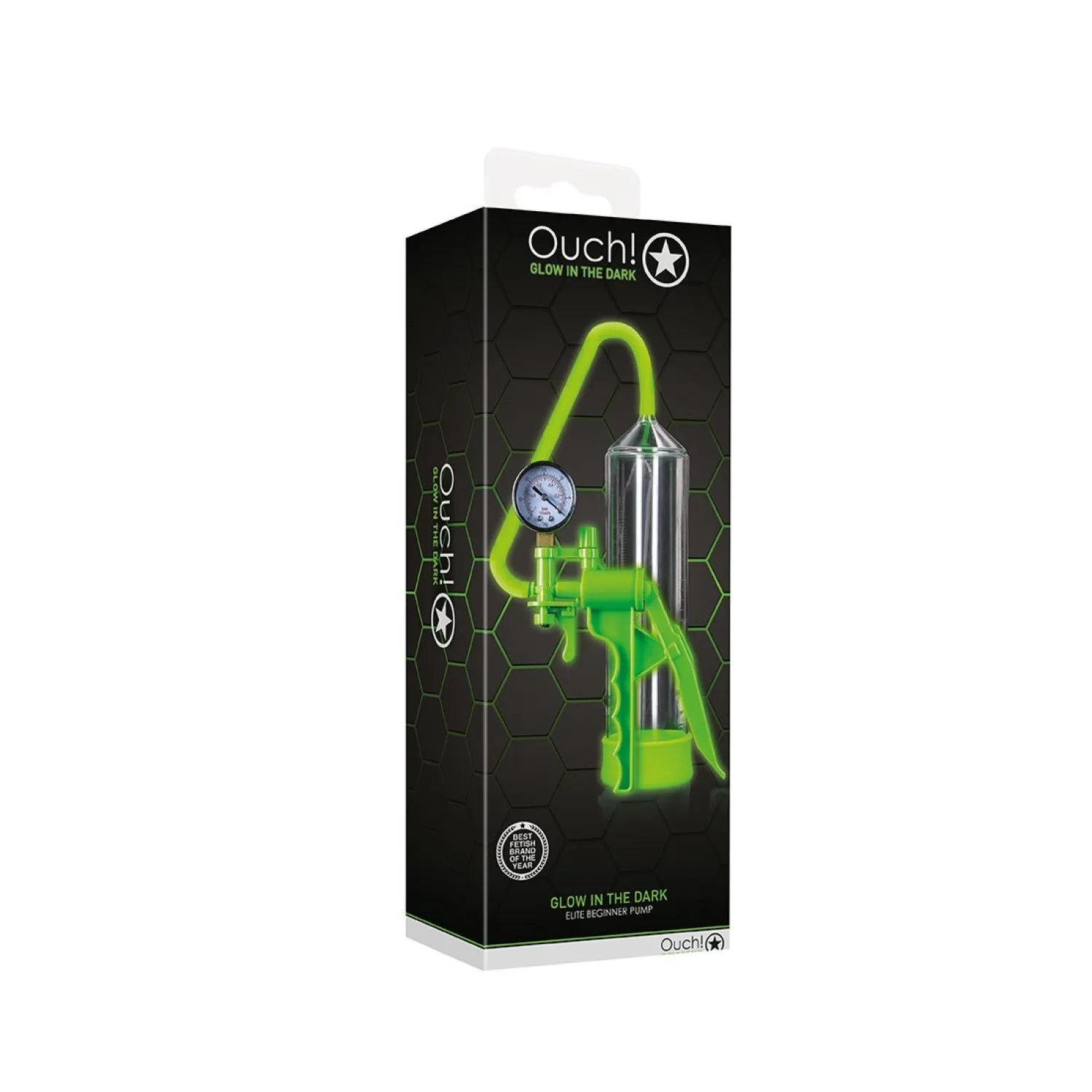 Ouch! Glow in the Dark Elite Pompe à Pénis