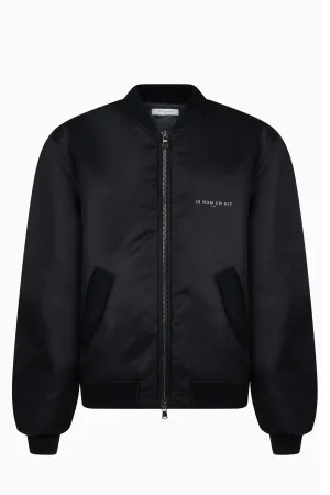 Oversized Mask Bomber Jacket