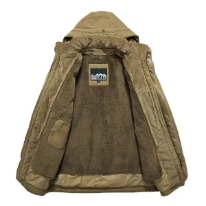 Parka camouflage homme