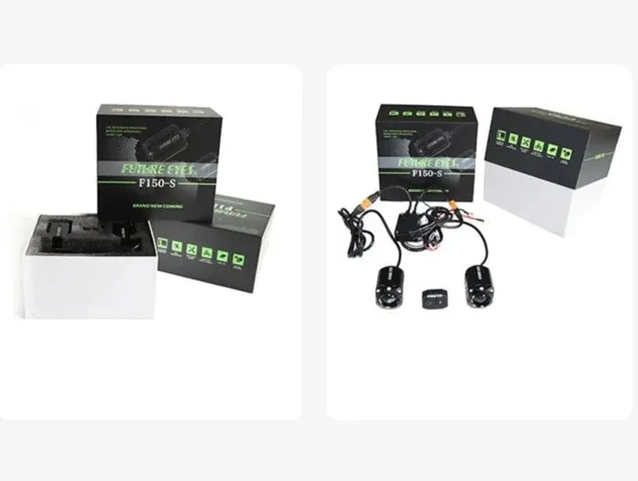 Phare moto LED Additionnel |  F150-S (Interrupteur Sans fil)