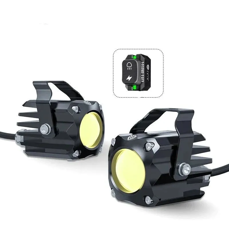 Phare moto LED Additionnel |  F150-S (Interrupteur Sans fil)